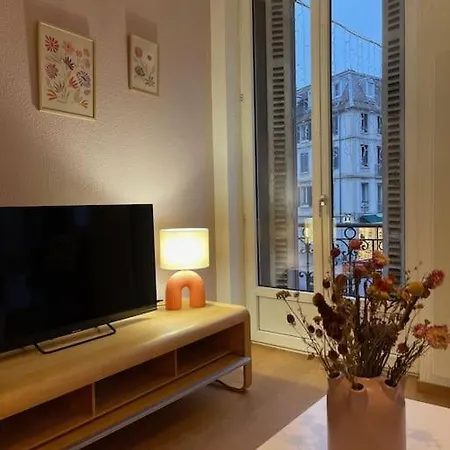 Mulhouse Hyper Centre - Grand T3- Aux Bons Enfants Apartment Exterior photo